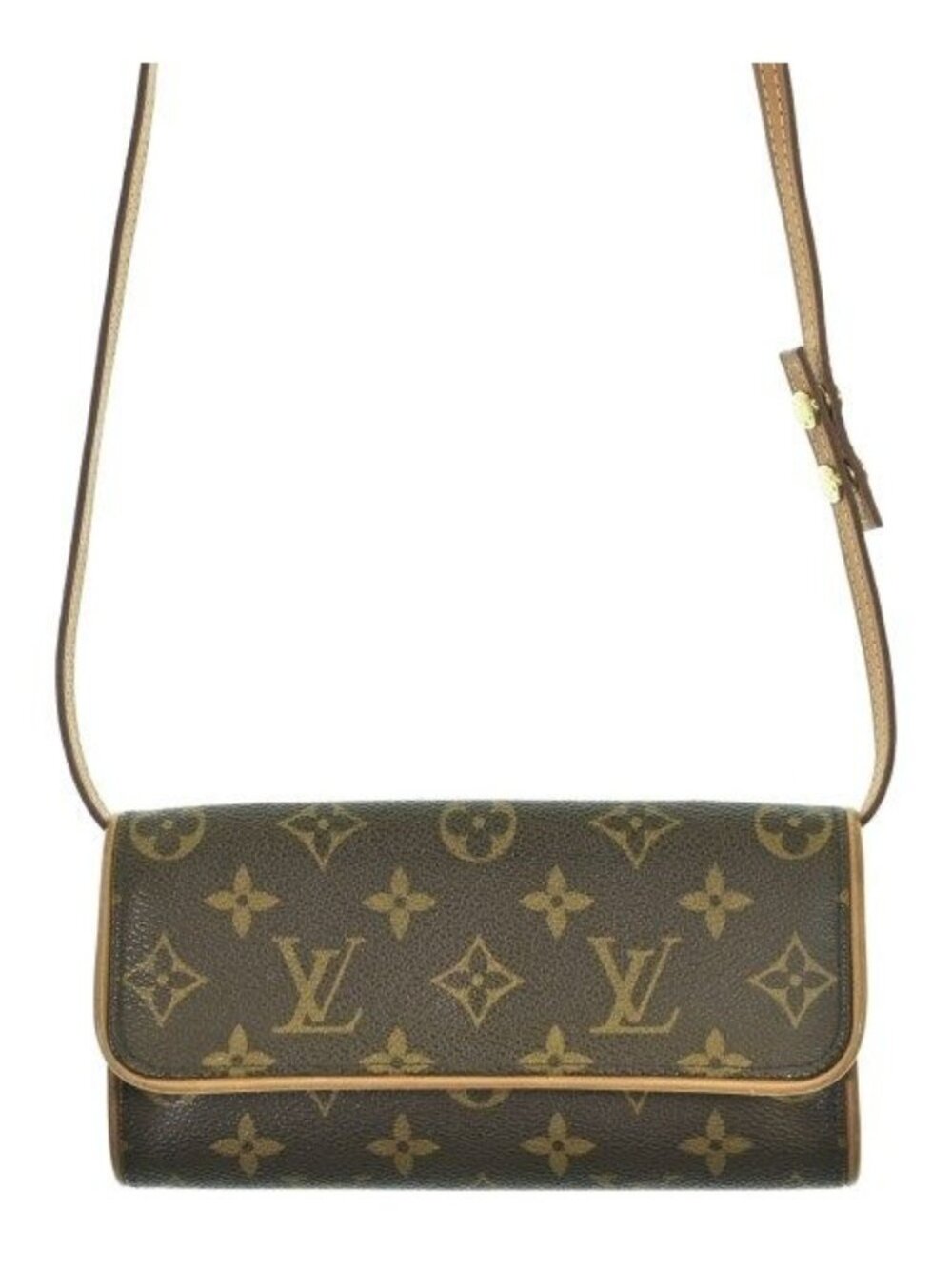 Louis Vuitton Monogram Pochette Twin PM Shoulder Bag